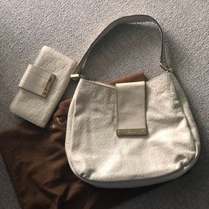 Gucci Monogram Purse & wallet set Beige